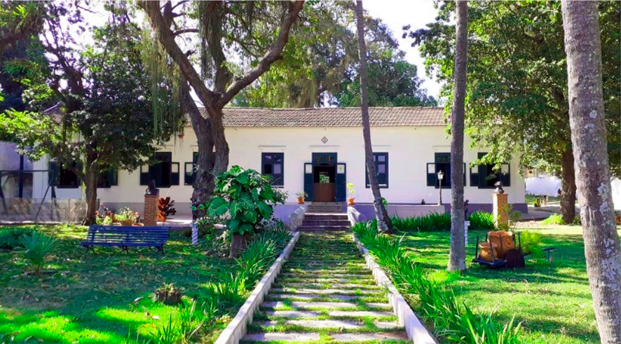 Fachada da Casa de Cultura José Bonifácio