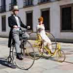 Pedalando no Paço Imperial