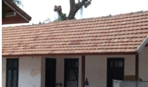 Primeiro registro do prédio em plantas