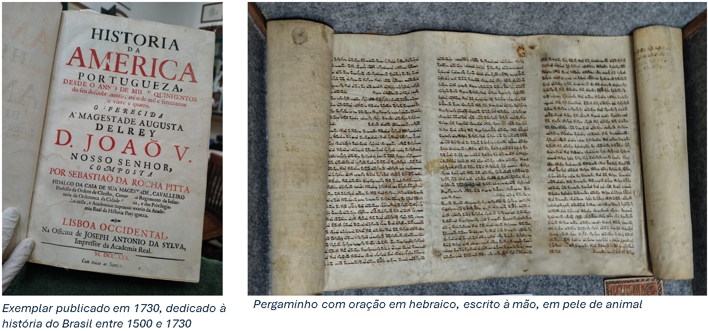 Exemplar publicado em 1730, dedicado à história do Brasil entre 1500 e 1730